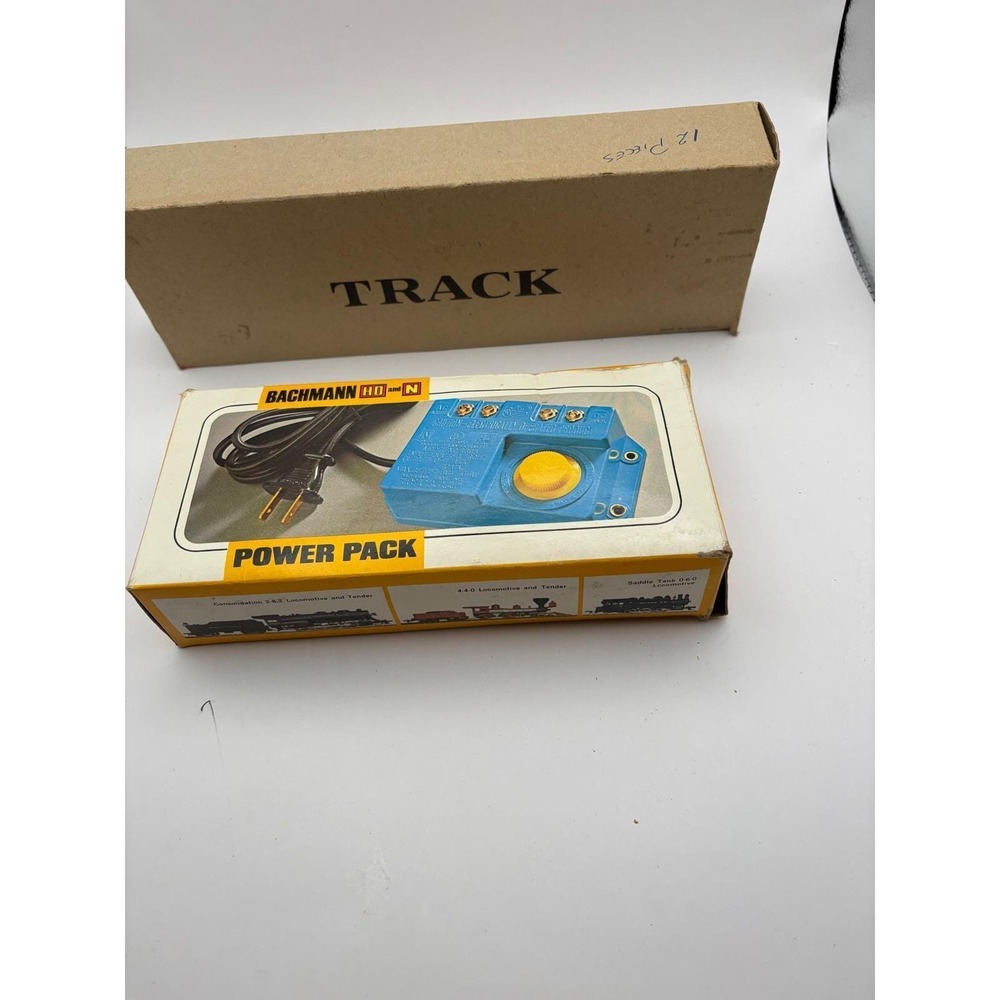Bachmann‎ HO Scale Train Power & Track Add-On Bundle – NEVER USED